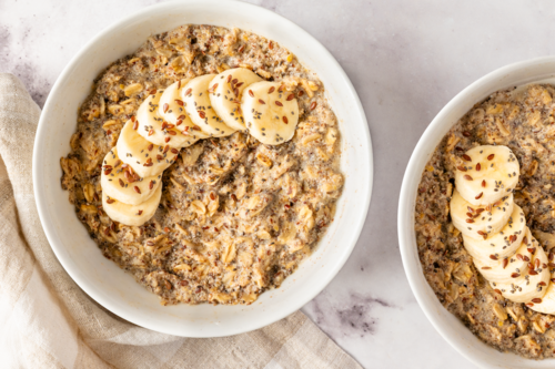 Fiber protein oatmeal